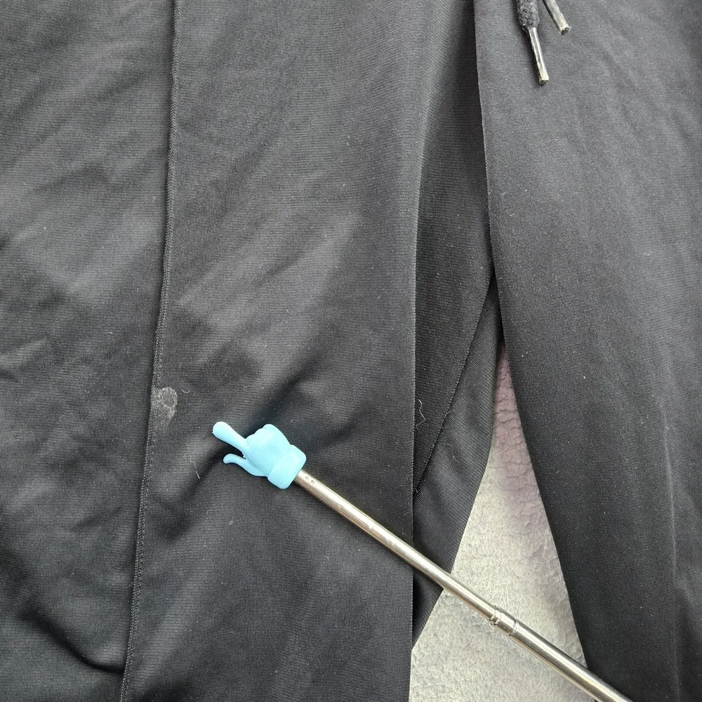 Nike Women Activewear Pants XL Black Swoosh‎ Embroidery Track